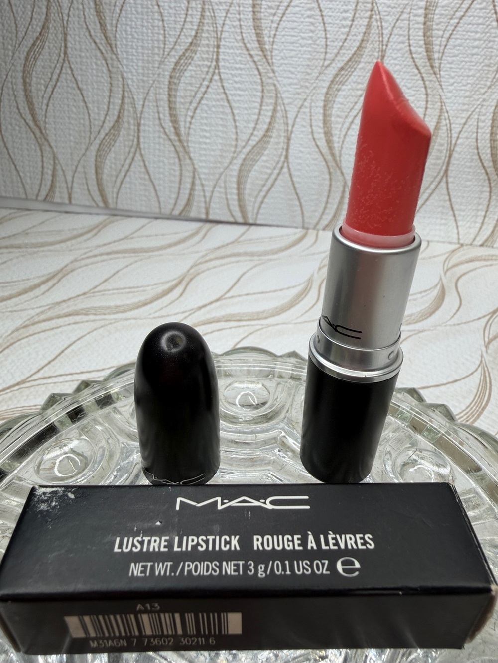 MAC Cosmetics Lustre Lipstick β A13 Flamingo